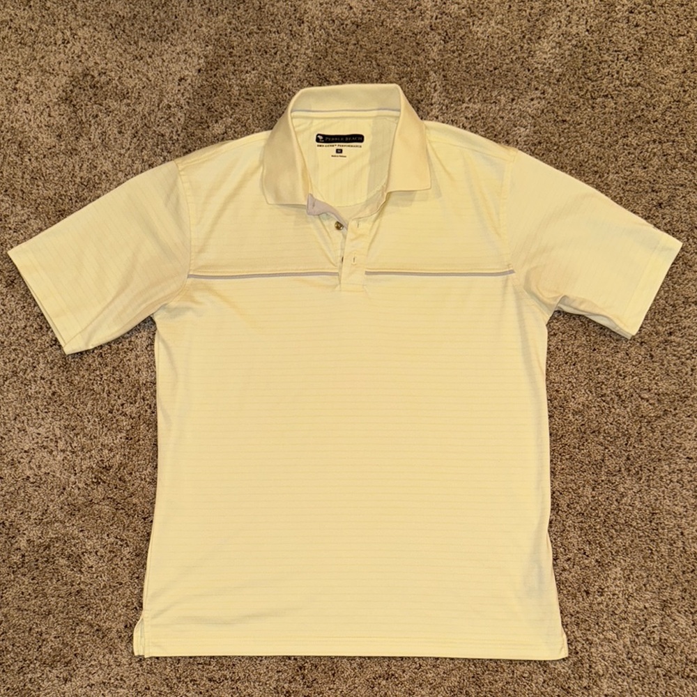 Men's Yellow Polo Shirt